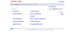 Desktop Screenshot of 0pera.com